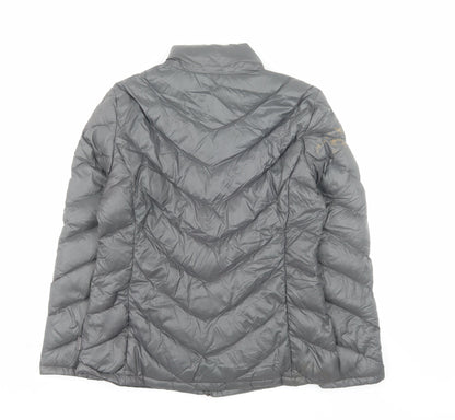 Calvin Klein Men's Grey M Lightweight Down Puffer Jacket