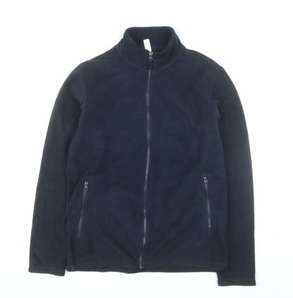 SOL'S Men's Blue Fleece Full Zip Sweatshirt Jacket M