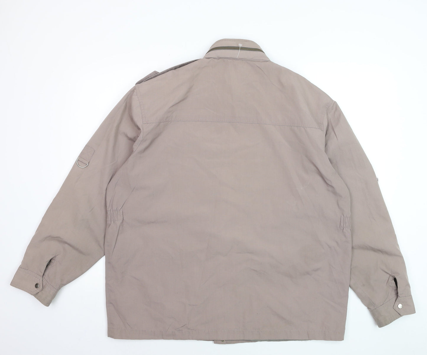 Serge Saint Yves Men's Beige XL Military Cotton Jacket