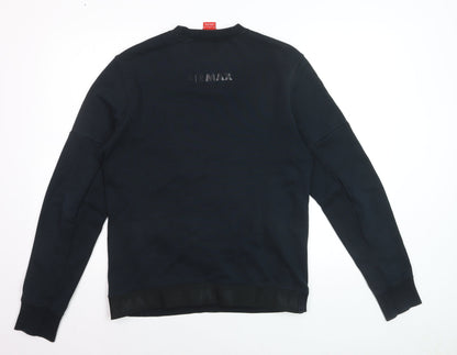 Nike Men’s Black Air Max Pullover Sweatshirt M Crew Neck Sportswear