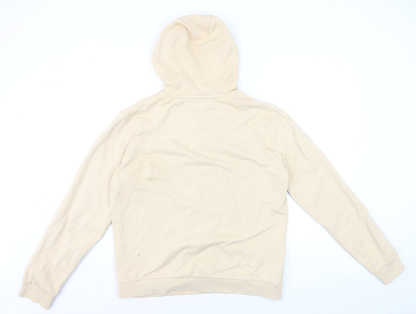 Jack Murphy Women's Beige Full Zip Hoodie UK 14 Cotton Casual