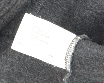 Jumper Men's Grey Full Zip Cotton Blend Casual Jacket M