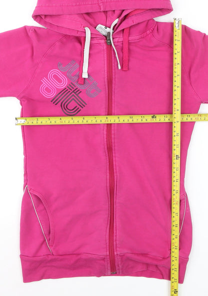Nike Women's Pink Dri-FIT Full Zip Hoodie Size S