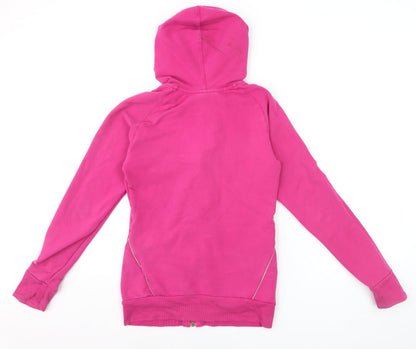 Nike Women's Pink Dri-FIT Full Zip Hoodie Size S
