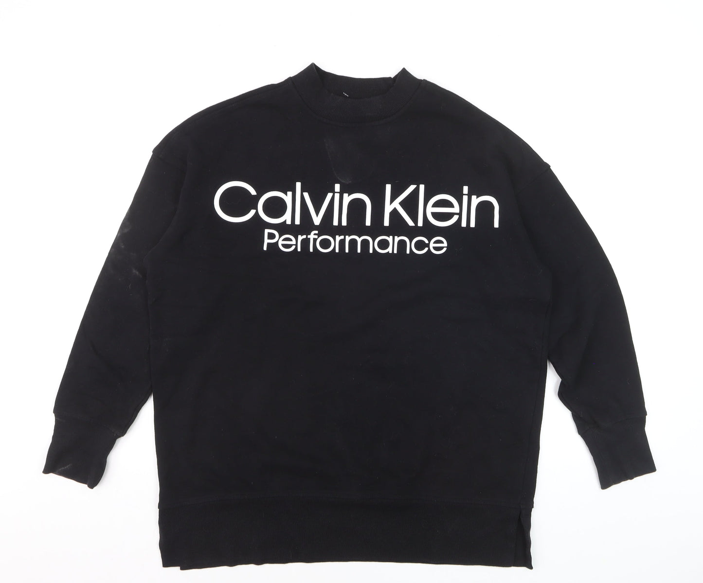 Calvin Klein Performance Men's Black M Crew Neck Pullover Sweatshirt