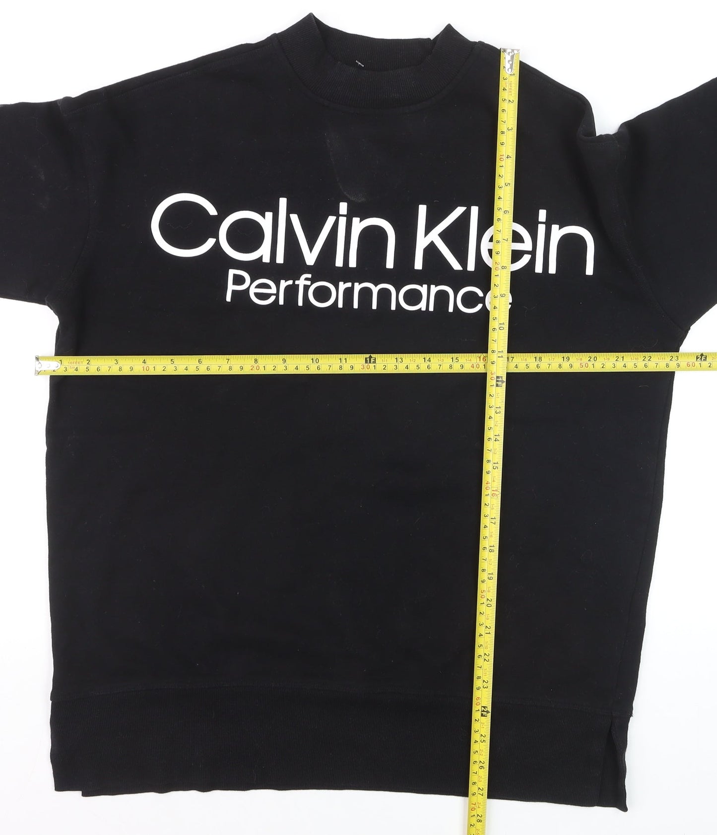 Calvin Klein Performance Men's Black M Crew Neck Pullover Sweatshirt