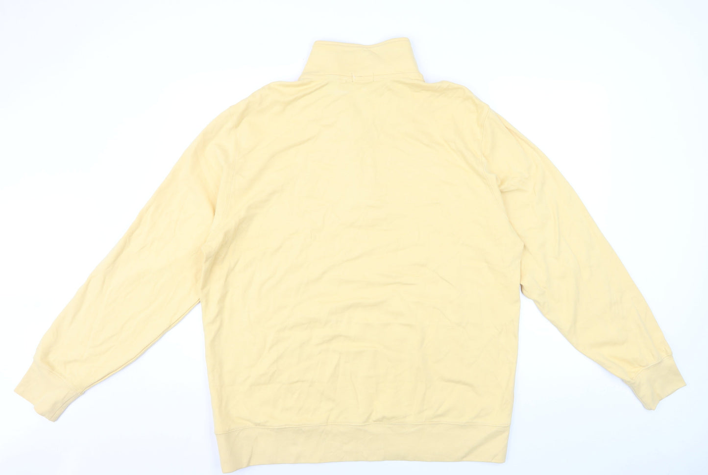 IZOD Men’s Beige XL 1/2 Zip Cotton Golf Sweatshirt