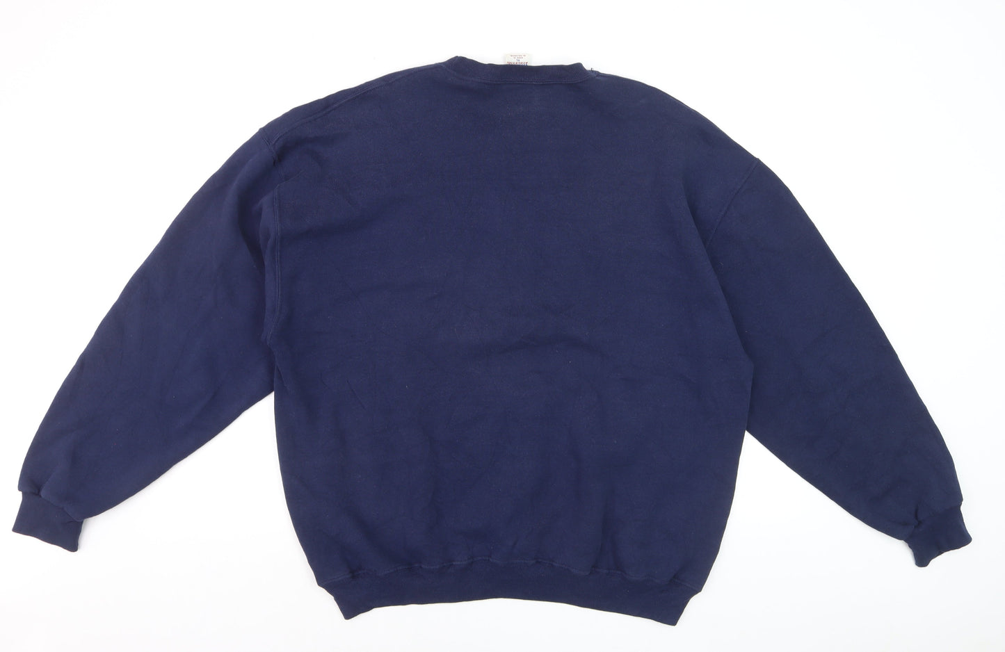 Russell Athletic Mens Navy Blue XL Pullover Sweatshirt Watauga Wrestling