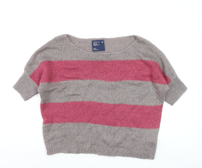American Eagle Outfitters Women's Multicoloured M Chunky Knit Pullover Jumper