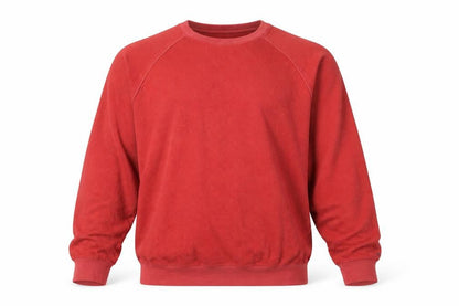 Greg Norman Men's Red XL Pullover Cotton Blend Crew Sweatshirt