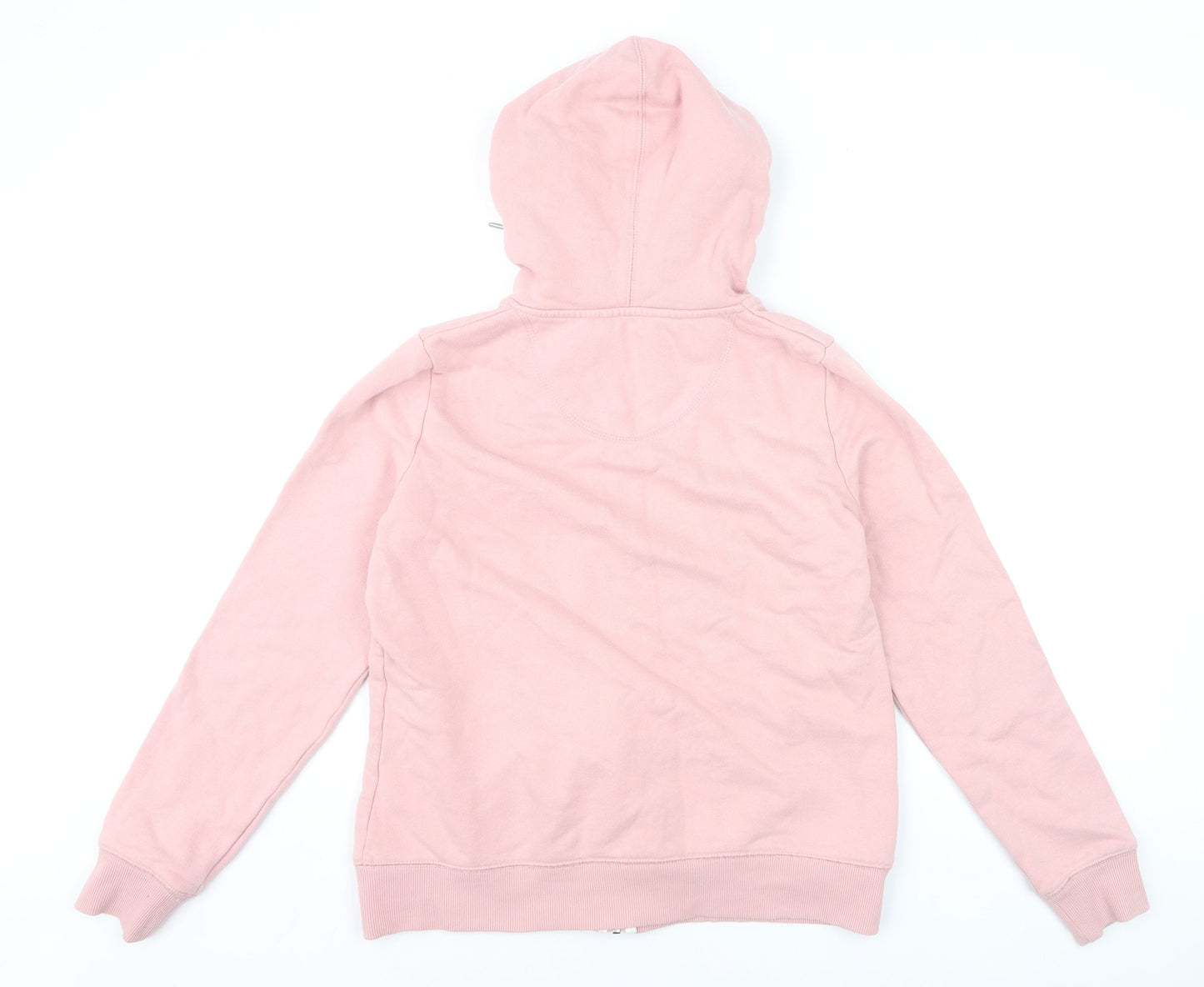 Crew Clothing Company Pink Full Zip Women's Hoodie Size 12