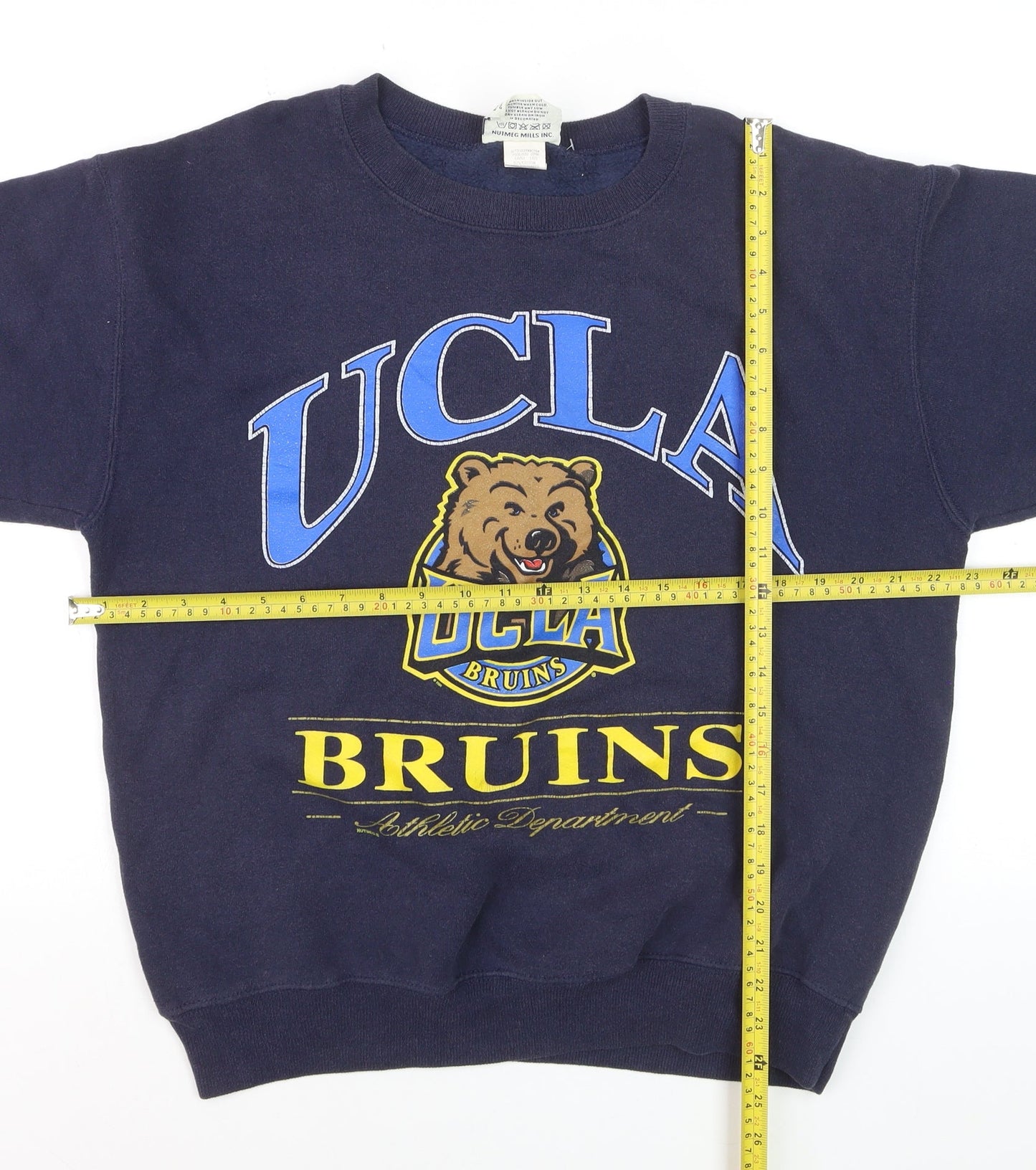 Lee Sport Men's Blue UCLA Bruins Sweatshirt Pullover Medium Vintage
