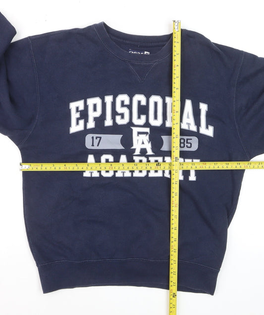 Gear For Sports Boys Navy Blue XS Pullover Sweatshirt - Episcopal Academy Print