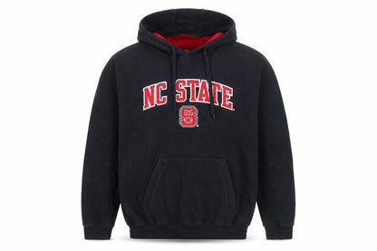 Genuine Stuff Men's Black NC State Pullover Hoodie Size L