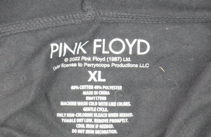 Pink Floyd Mens Black XL Pullover Hoodie Graphic Print Cotton Blend
