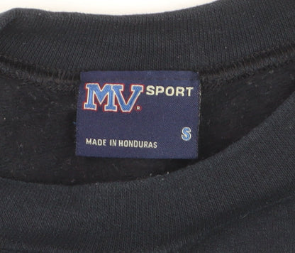 MV Sport Men's Black Coastal Carolina University Pullover Sweatshirt S