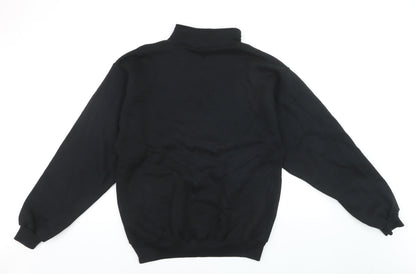Russell Athletic Men's Black Full Zip Fleece Sweatshirt M