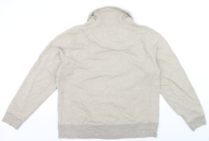 L.L.Bean Men's Beige Pullover Sweatshirt Size L Regular Fit