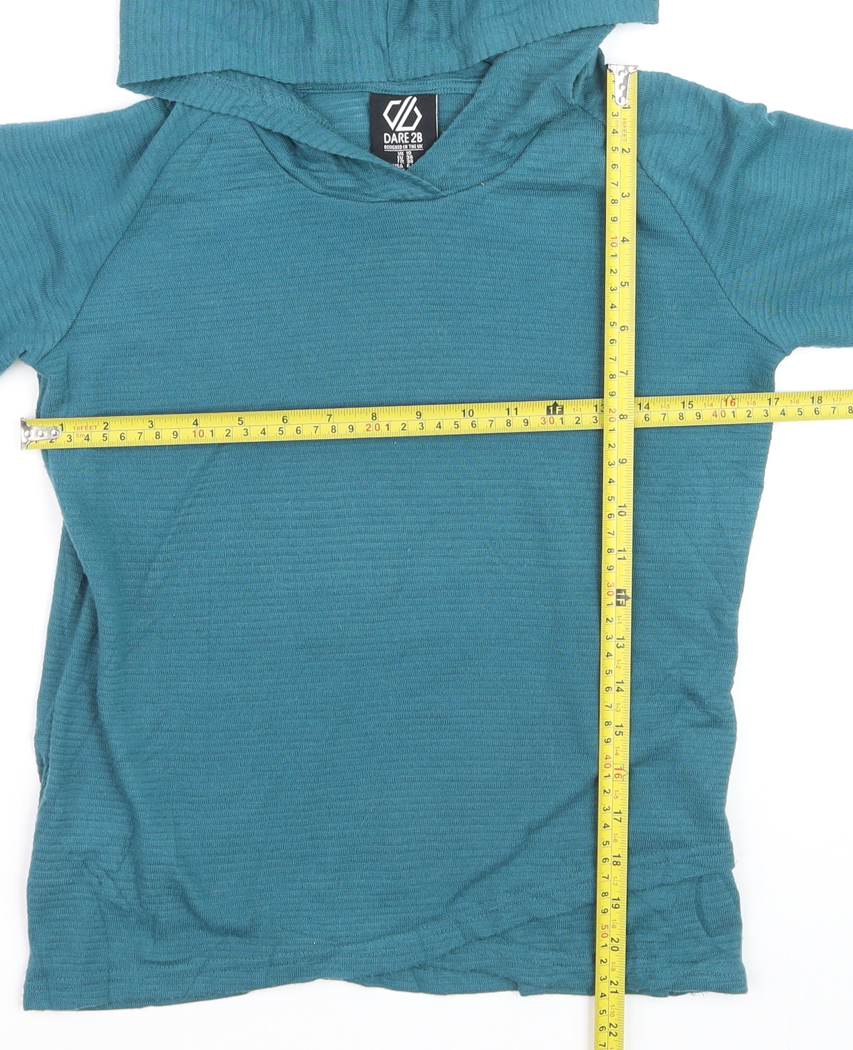 Dare 2B Women's Blue Size 10 Lightweight Hooded Pullover