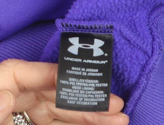 Under Armour Women’s Purple UA Storm Pullover Hoodie Size M Polyester