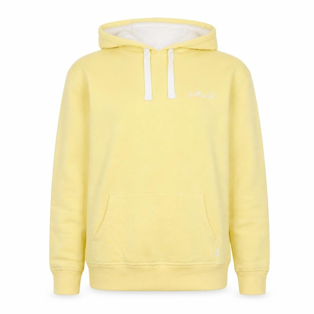 Saltrock Women Yellow Pullover Hoodie Size S Cotton Blend