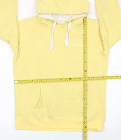 Saltrock Women Yellow Pullover Hoodie Size S Cotton Blend