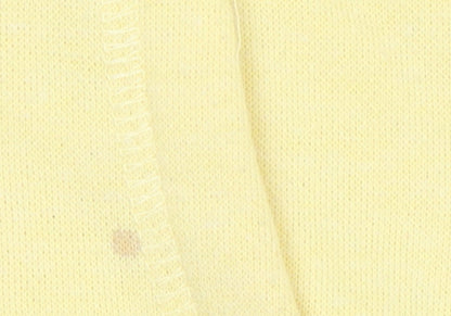 Saltrock Women Yellow Pullover Hoodie Size S Cotton Blend