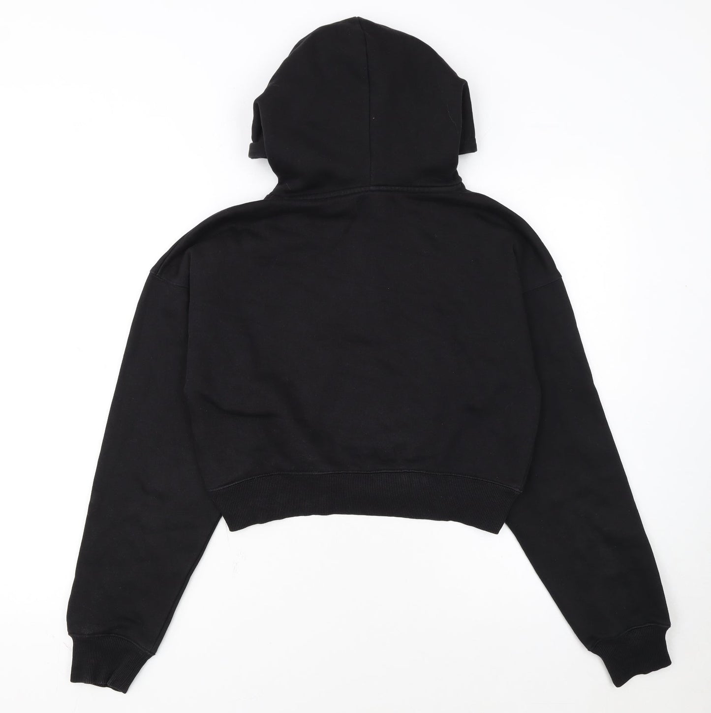 Alcott Womens Black XS 1/2 Zip Hoodie Sweatshirt