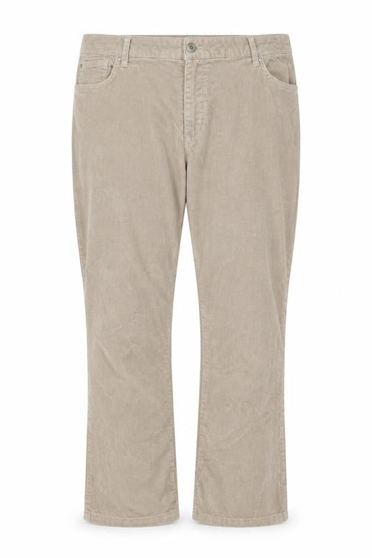 Cotton Traders Women's Beige Corduroy Chino Trousers Size 18