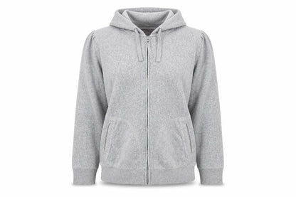 Next Women Grey Size 16 Full Zip Hoodie Cotton Blend