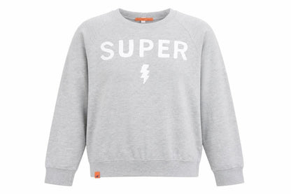 Sirens & Pirates Womens Grey Small Crew Neck Pullover Sweatshirt