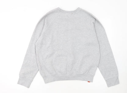 Sirens & Pirates Womens Grey Small Crew Neck Pullover Sweatshirt