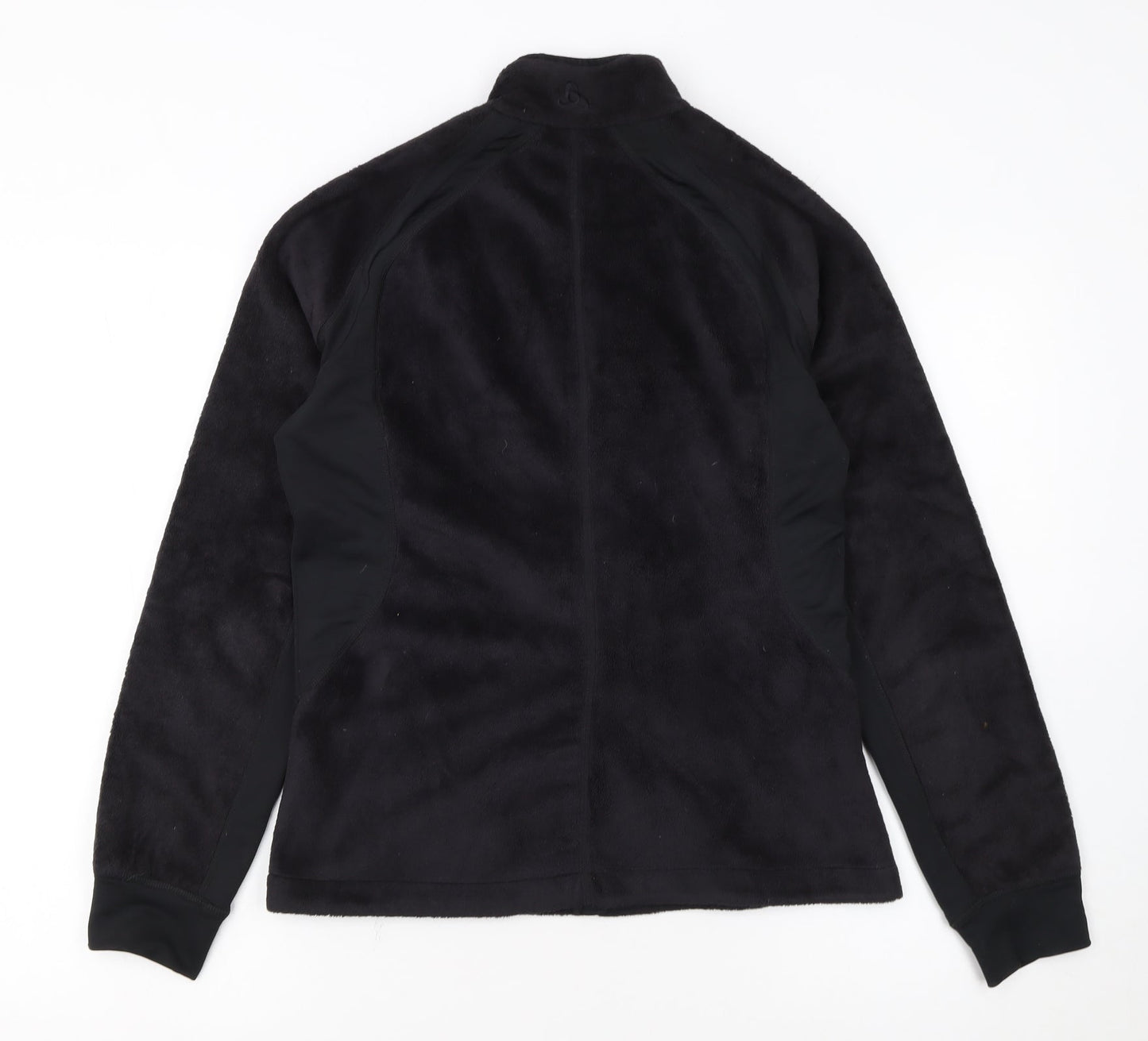 Odlo Women's Black Fleece Full Zip Jacket Size S Outdoor Casual