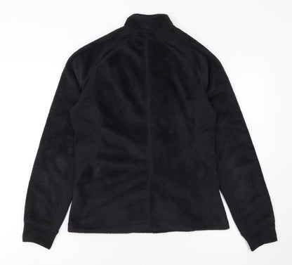 Odlo Women's Black Fleece Full Zip Jacket Size S Outdoor Casual