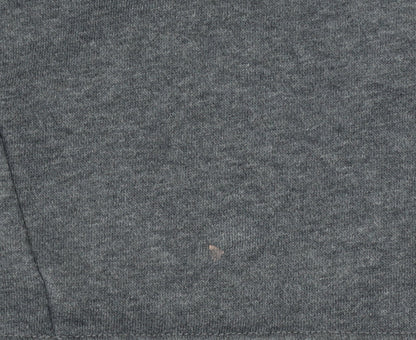 adidas Girls Grey Pullover Hoodie 12-13 Years Hooded Logo Sweatshirt