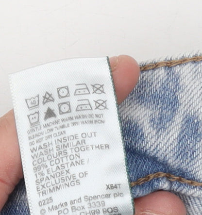 Marks and Spencer Women’s Blue Mom Jeans Size 20 Regular Fit