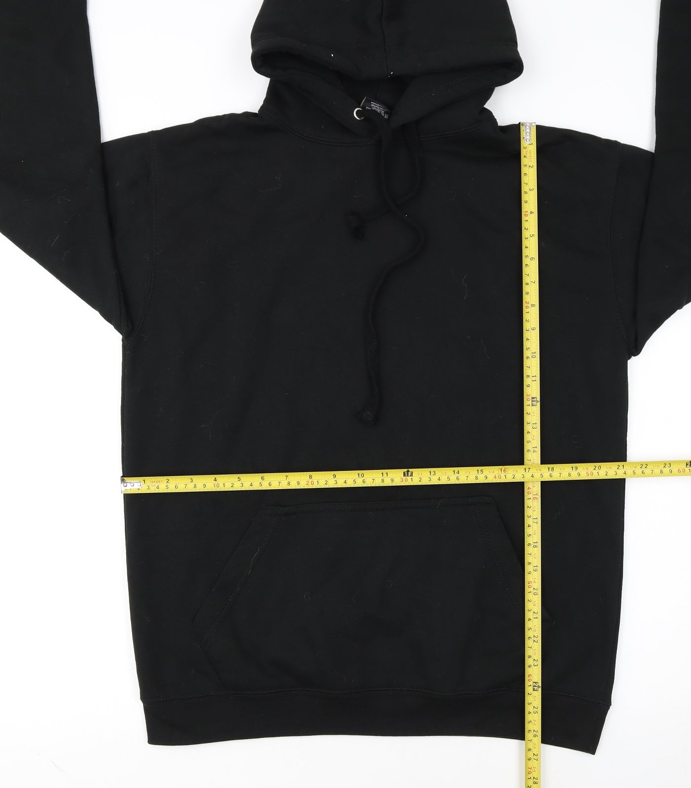 PRO RTX Men's Black Pullover Hoodie M Regular Fit Graphic Fleece