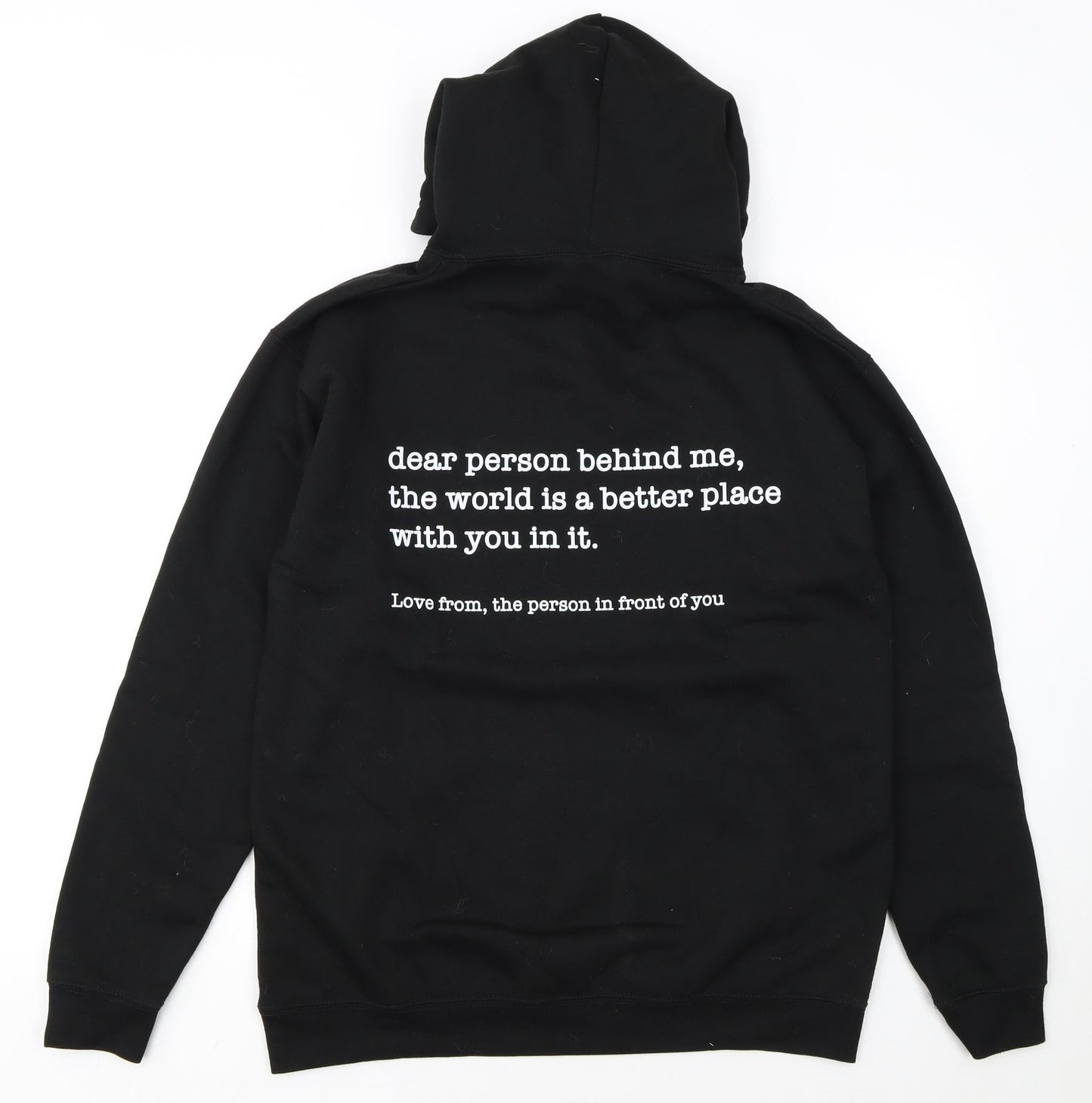 PRO RTX Men's Black Pullover Hoodie M Regular Fit Graphic Fleece