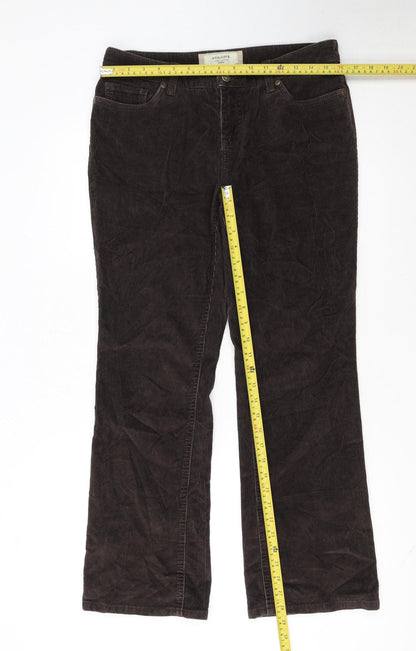 Sonoma Women’s Brown Corduroy Petite Chino Trousers Size 8P