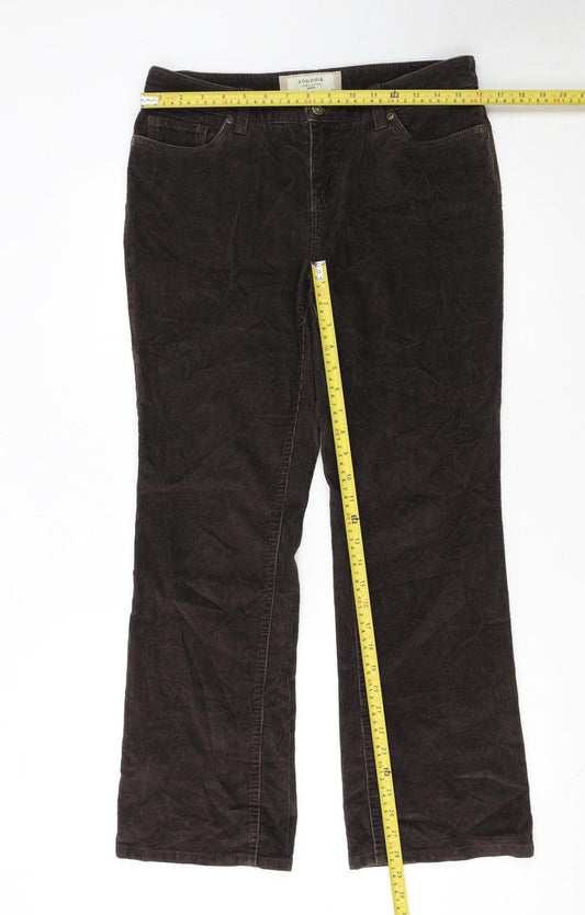 Sonoma Women’s Brown Corduroy Petite Chino Trousers Size 8P
