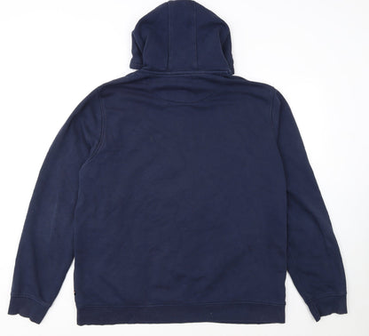 U.S. Polo Assn. Men's Blue 1/2 Zip Hoodie XXL Classic Fit