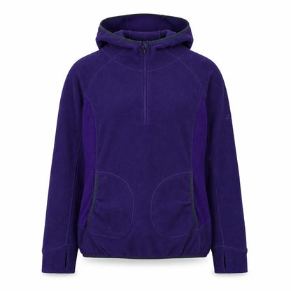 Berghaus Womens Purple Fleece 1/2 Zip Hoodie UK 16