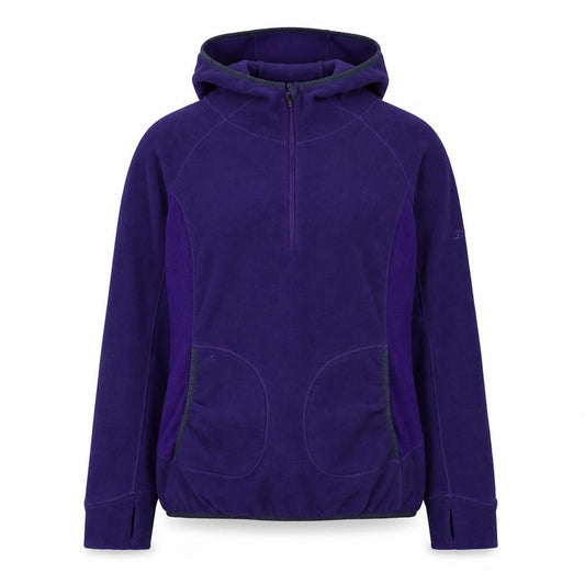 Berghaus Womens Purple Fleece 1/2 Zip Hoodie UK 16
