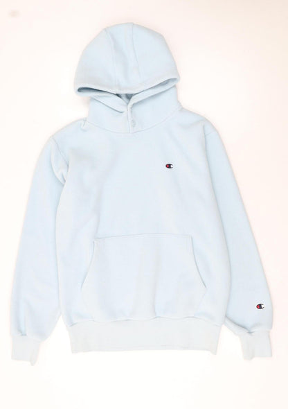 Champion Women's Light Blue Pullover Fleece Hoodie Size S
