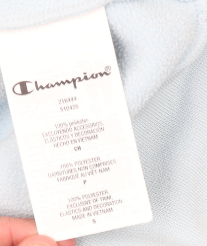 Champion Women's Light Blue Pullover Fleece Hoodie Size S