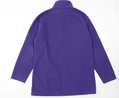 Regatta Women's Purple Fleece Full Zip Jacket Size 16