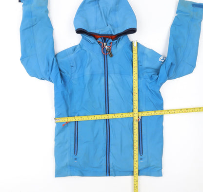 Tribord Boys Blue Waterproof Hooded Sailing Jacket 8 Years