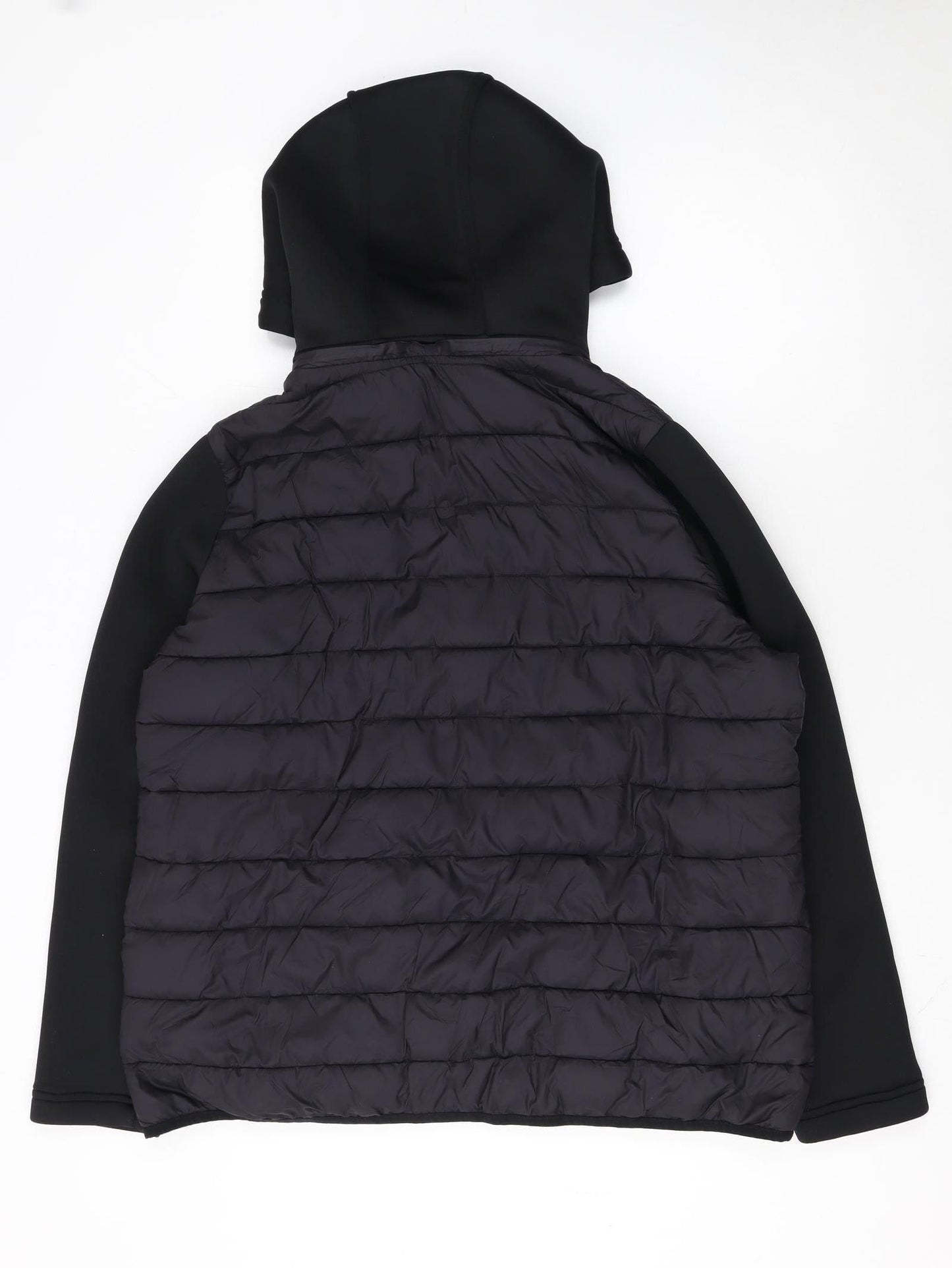 Very Women’s Black Quilted Hooded Puffer Jacket Size 18