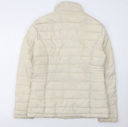 Dorothy Perkins Women’s Ivory Tall Puffer Jacket Size 12