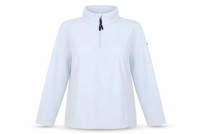 TOG24 Women Blue Fleece 1/2 Zip Pullover Sweatshirt Size 18